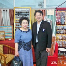 รมต.อุตสาหกรรม เยี่ยมเยียนบูท EP DECOR (Thailand) Co.,LTD